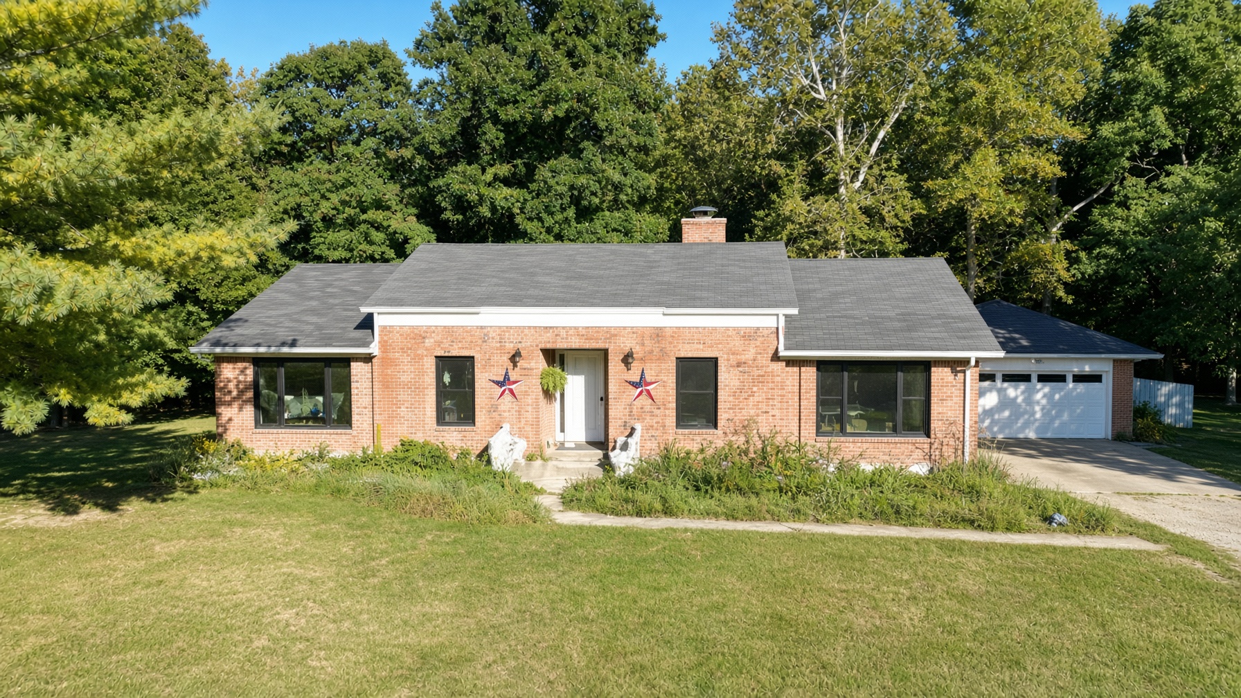 Brick ranch in Preble County
